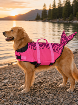 Gilet de sauvetage pour chien AquaGuardFun